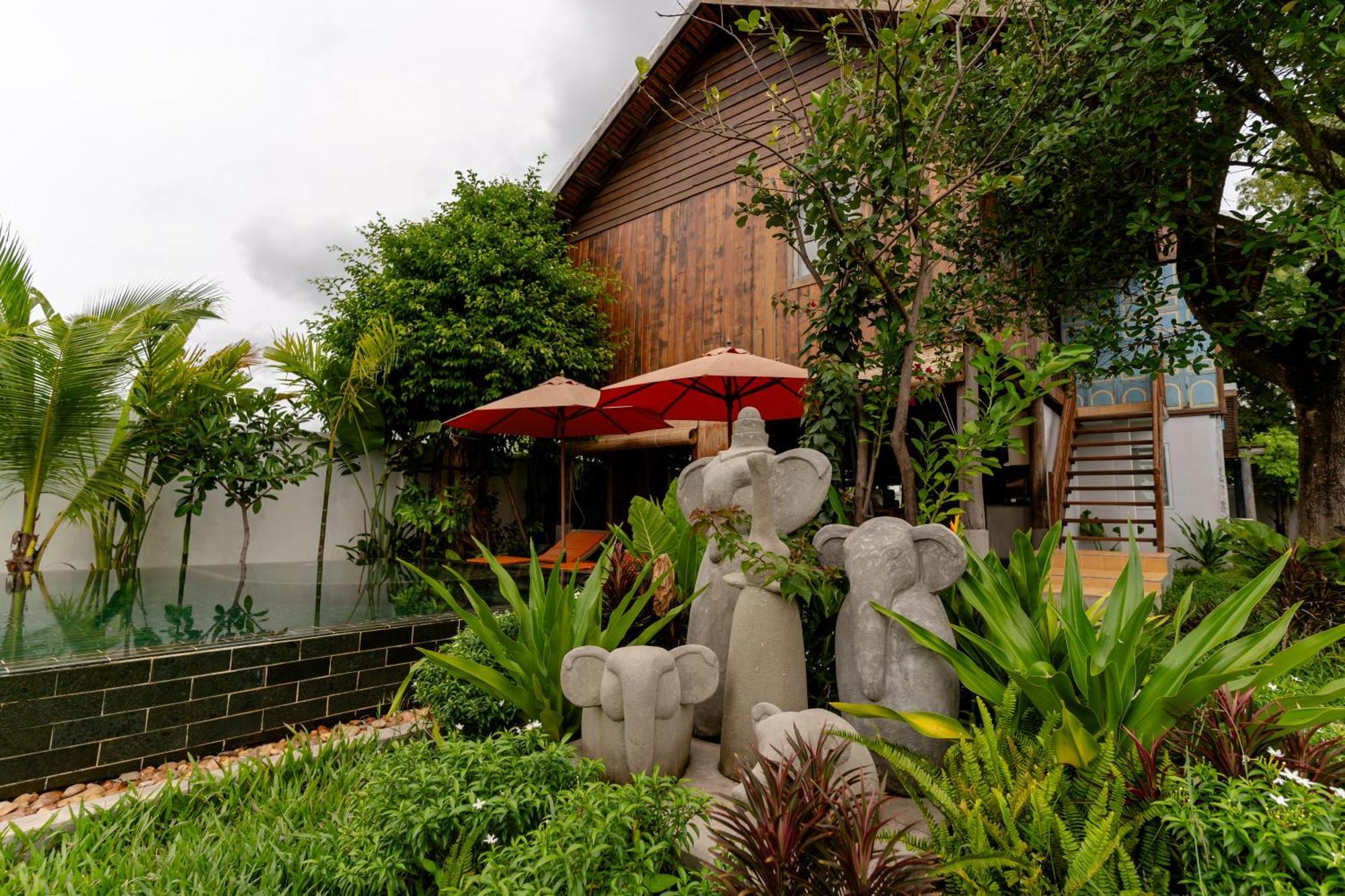 Isann Lodge Siem Reap Exterior foto